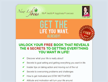 Tablet Screenshot of newlifefocus.com